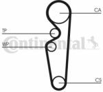 Continental Ctam Curea de distributie CONTINENTAL CTAM CT729 - centralcar