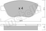 METELLI set placute frana, frana disc METELLI 22-0322-1