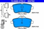 ATE set placute frana, frana disc ATE 13.0460-2782.2 - centralcar