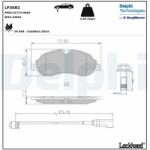 DELPHI set placute frana, frana disc DELPHI LP3682 - centralcar