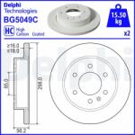 DELPHI Disc frana DELPHI BG5049C - centralcar