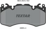TEXTAR set placute frana, frana disc TEXTAR 2465901 - centralcar