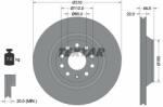 TEXTAR Disc frana TEXTAR 92140703 - centralcar