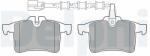 DELPHI set placute frana, frana disc DELPHI LP3727 - centralcar