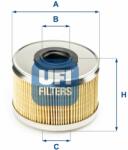 UFI filtru combustibil UFI 26.686. 00