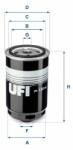 UFI filtru combustibil UFI 24.122. 00