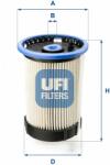 UFI filtru combustibil UFI 26.065. 00 - centralcar