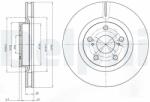 DELPHI Tarcza Ham. Toyota Rav 4 - centralcar - 178,38 RON