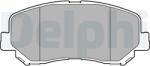 DELPHI set placute frana, frana disc DELPHI LP3269 - centralcar
