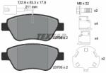 TEXTAR set placute frana, frana disc TEXTAR 2370601 - centralcar