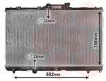 VAN WEZEL Radiator, racire motor VAN WEZEL 53002147