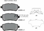 TEXTAR set placute frana, frana disc TEXTAR 2428303 - centralcar