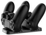 Rampage Snopy SG-PS4 dupla kontroller töltő fekete (37088)