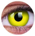 MAXVUE VISION Crazy Yellow (2 lentile), lentile de contact lunare - fără dioptrie (EYECLYLLW)
