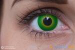 MAXVUE VISION Crazy Hulk Green (2 lentile), lentile de contact lunare - fără dioptrie (EYECLHGRN)