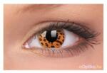 MAXVUE VISION Crazy Yellow Leopard (2 lentile), lentile de contact lunare - fără dioptrie (EYECLYLEO)