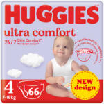 Huggies Ultra Comfort 4 7-18 kg 66 buc