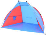 HOSA OUTDOOR strand sátor 200x100x105 cm, piros-kék
