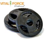 Vital Force Professional Gumis súlytárcsák 1, 25-25kg-ig 51mm-es belső átmérővel 25 Súlytárcsa