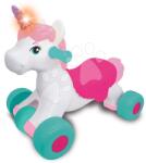 Kiddieland Babytaxiu căluț Unicorn Ride On Kiddieland pe roți cu sunete și lumini de la 12 luni (KID60871)