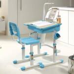 VIPACK Comfortline 301 kék-fehér állítható gyerekíróasztal székkel (442703)