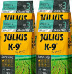 Julius-K9 GF Hypoallergenic Race Dog Adult Rabbit & Rosemary (4 x (196805)