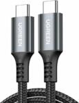 UGREEN 15961 USB Type-C apa - USB Type-C apa 2.0 Adat és töltő kábel - Fekete (3m) (15961)