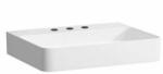 Laufen VAL Mosdó, három csaplyukkal, túlfolyónyílás nélkül, Fehér LCC Active bevonattal H810285A001581 (H810285A001581)