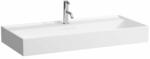 Laufen Kartell LAUFEN Mosdó, túlfolyónyílás nélkül, egy csaplyukkal, Matt fehér H8103377571111 (H8103377571111)