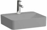 Laufen VAL Mosdó tál, csaplyuk paddal, túlfolyónyílás nélkül, egy csaplyukkal, Graphite matt H8122807581111 (H8122807581111)