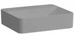 Laufen VAL Mosdó tál, csaplyuk paddal, túlfolyónyílás nélkül, csaplyuk nélkül, Graphite matt H8122807581121 (H8122807581121)