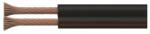EMOS Cablu torsadat neecranat dublu 2×0, 50mm negru/roșu, 100m 70290 (2308205050)