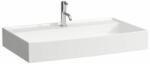 Laufen Kartell LAUFEN Mosdótál, alsó felülete csiszolt, túlfolyónyílás nélkül, egy csaplyukkal, Fehér LCC bevonattal H8163364001111 (H8163364001111)