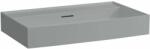 Laufen Kartell LAUFEN Mosdótál, alsó felülete csiszolt, csaplyuk nélkül, Graphite matt H8163367581091 (H8163367581091)