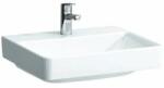 Laufen PRO S Mosdótál, alsó felülete csiszolt, egy csaplyukkal, túlfolyónyílás nélkül, túlfolyócsatorna nyílása nélkül a lefolyószelepben, Fehér LCC Active bevonattal H816963A001561 (H816963A001561)