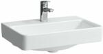 Laufen PRO S Ráépíthető mosdó, kompakt, egy csaplyukkal, túlfolyónyílás nélkül, túlfolyócsatorna nyílása nélkül a lefolyószelepben, Fehér LCC Active bevonattal H818958A001561 (H818958A001561)
