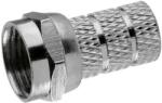 EMOS Conector F mufe pentru cablu coaxial 3C2V, 10 bucăți 70217