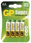GP Batteries Baterie alcalină GP Super LR6 (AA), 4 bucăți 70680 (1013214000) Baterii de unica folosinta