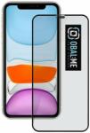 Obal: Me Husă: sticlă temperată Me 5D pentru Apple iPhone 11/XR Negru