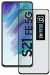 Obal: Me Husă: Sticlă temperată Me 5D pentru Samsung Galaxy S21 FE 5G Negru