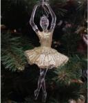 ITEM Karácsonyi dekoráció akasztós, balerina, poly, 8x6x17, 5cm metál, színes 4féle 1db