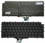 Dell Latitude 9510 15-9510 9520 15-9520 2-in-1 (backlit) magyar (HU) fekete laptop/notebook billentyűzet gyári