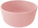MiNiKOiOi BASICS Bowl - Szilikon tál 6 hó+ (Pinky Pink)