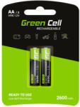 Green Cell Green Cell 2x AA HR6 2600mAh tölthető elem akkumulátor (GR05)