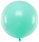 Partydeco Lufi 24" (60cm-es) léggömb, Pasztell Menthol, mint (LUFI657159)