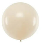 Partydeco Lufi 1m-es léggömb, Pasztell krémszínű (LUFI659866)