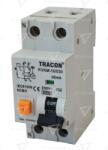 TRACON Disj. cu prot. diferenţială, electromecanic, 2P, 2 mod, curba C 40A, 300 mA, 6kA, AC (KVKM-40/300)
