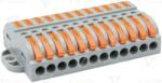 TRACON Clemă de legături fără şurub, care poate fi deschisă 0, 5-4mm2, 32A, 400VAC 12P (OVOFT1212)