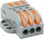 TRACON Clemă de legături fără şurub, care poate fi deschisă 0, 5-4mm2, 32A, 400VAC 3P (OVOFT33)