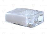 TRACON Clemă de legături fără şurub, transparent/roşu 2×0, 5-2, 5mm2, 450VAC, max. 16A (RVO2,5-2)